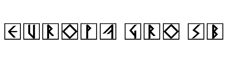 RunishQuill-BlackSquares  Free Fonts Download
