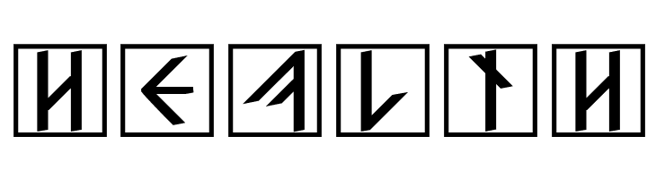 RunishQuill-BlackSquares  Free Fonts Download