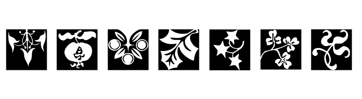 TypoJewelsSquaresInvers  Free Fonts Download