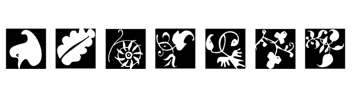 TypoJewelsSquaresInvers  Free Fonts Download