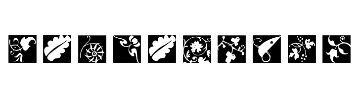 TypoJewelsSquaresInvers  Free Fonts Download