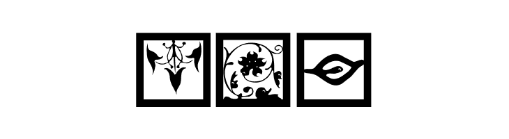 TypoJewelsSquares  Free Fonts Download