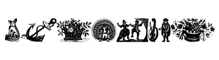 RenaissanceWoodcuts  Free Fonts Download