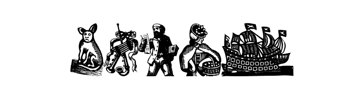 RenaissanceWoodcuts  Free Fonts Download