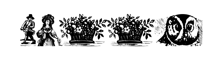 RenaissanceWoodcuts  Free Fonts Download