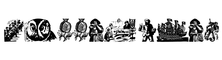 RenaissanceWoodcuts  Free Fonts Download
