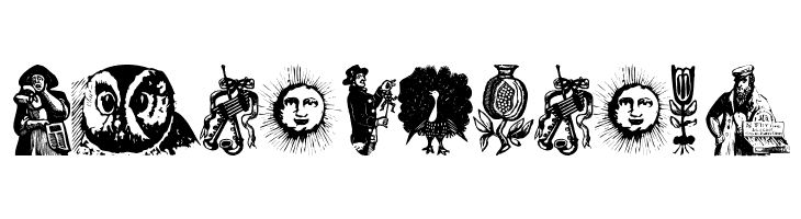 RenaissanceWoodcuts  Free Fonts Download