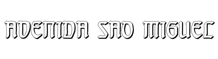 Behrensschrift Shadow  Free Fonts Download