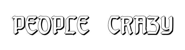 Behrensschrift Shadow  Free Fonts Download