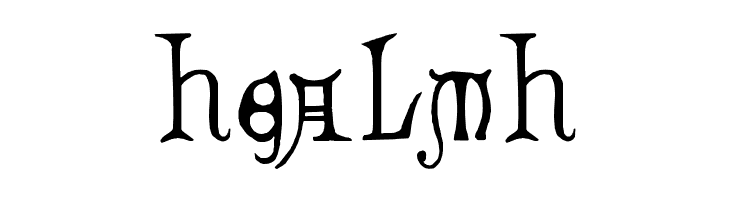Decorated Majuscules, 14th c.  Free Fonts Download