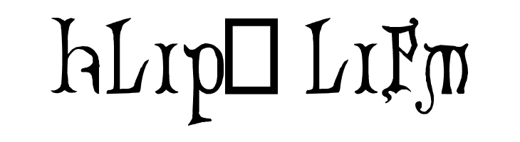 Decorated Majuscules, 14th c.  Free Fonts Download