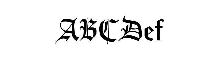 ImresFraktur  Free Fonts Download