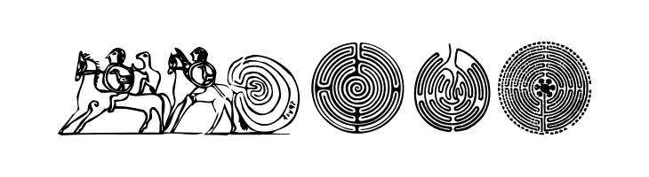 KLabyrinths  Free Fonts Download