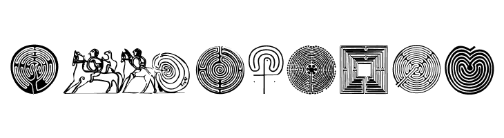 KLabyrinths  Free Fonts Download