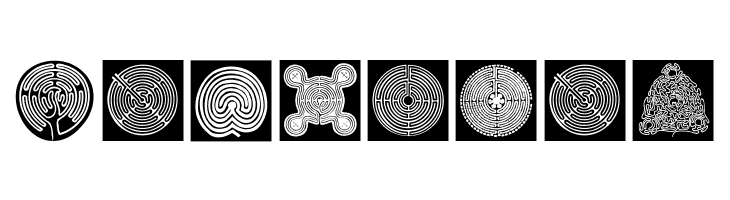 KLabyrinths  Free Fonts Download
