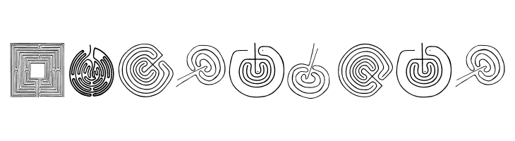 KLabyrinths  Free Fonts Download