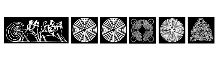 KLabyrinths  Free Fonts Download