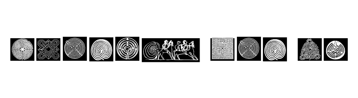 KLabyrinths  Free Fonts Download