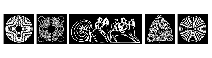 KLabyrinths  Free Fonts Download