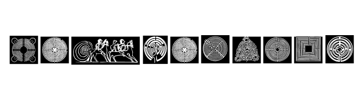 KLabyrinths  Free Fonts Download