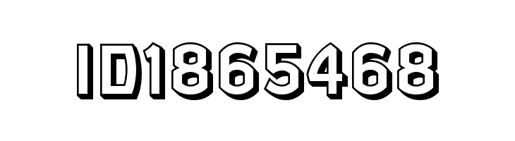 Ganymede3D  Free Fonts Download