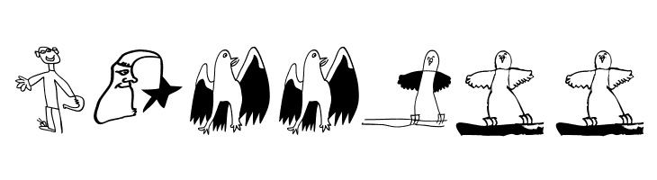 KarlasBats  Free Fonts Download