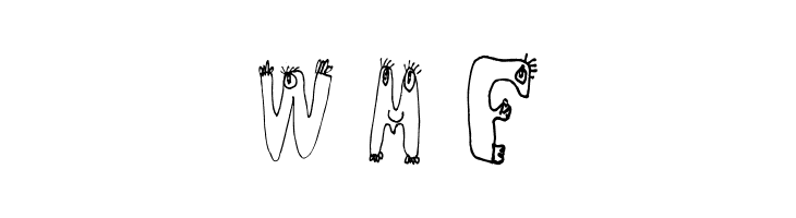 HumanABC  Free Fonts Download