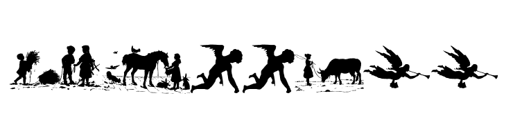 KinderUndAndereEngel  Free Fonts Download