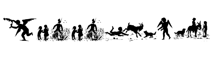 KinderUndAndereEngel  Free Fonts Download