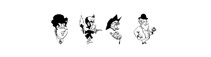 FunnyCharacters  Free Fonts Download