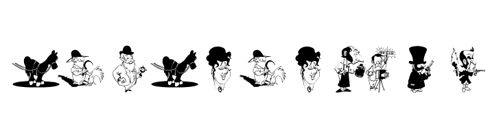 FunnyCharacters  Free Fonts Download