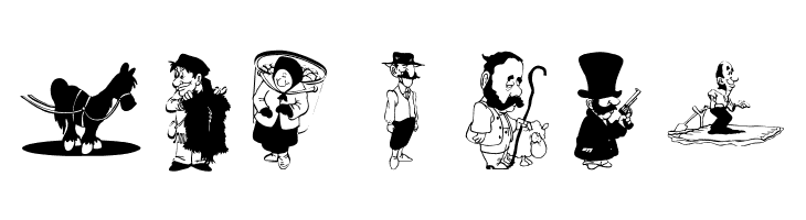 FunnyCharacters  Free Fonts Download