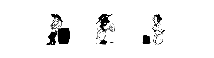 FunnyCharacters  Free Fonts Download