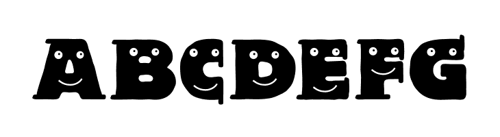BlaxBloxxEyes  Free Fonts Download
