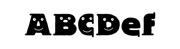 BlaxBloxxEyes  Free Fonts Download