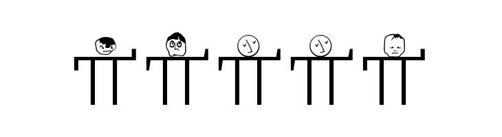 MaennekinTwo  Free Fonts Download