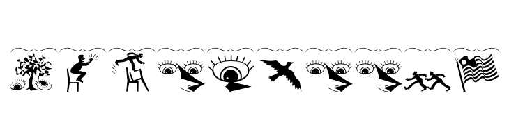 EverypictTells a Story  Free Fonts Download