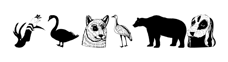 AnimalsAnywhere  Free Fonts Download