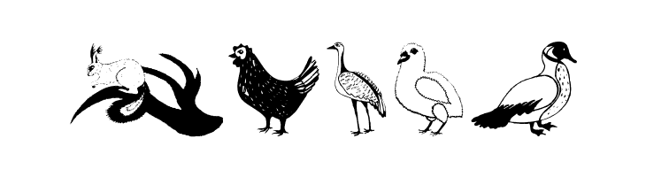 AnimalsAnywhere  Free Fonts Download