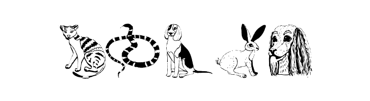 AnimalsAnywhere  Free Fonts Download