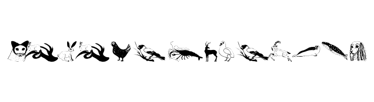AnimalsAnywhere  Free Fonts Download