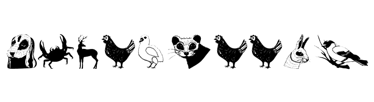AnimalsAnywhere  Free Fonts Download