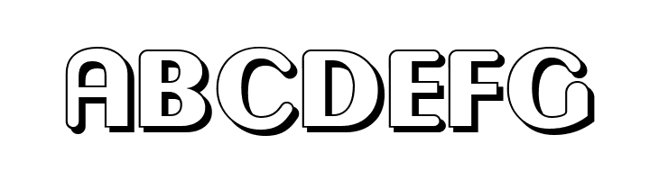 Gilgongo Ombre  Free Fonts Download