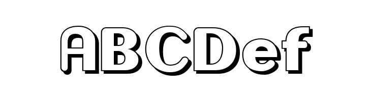 Gilgongo Ombre  Free Fonts Download