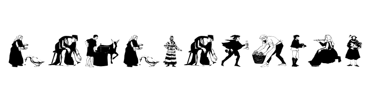 MiddleAgers  Free Fonts Download