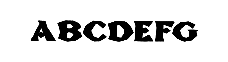 BrokenLinoCut  Free Fonts Download