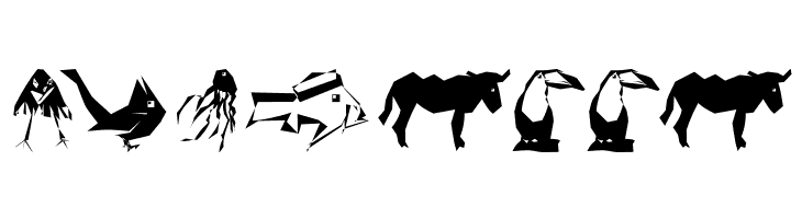 CubismCreatures  Free Fonts Download