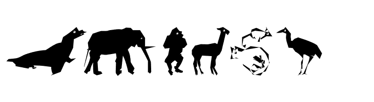 CubismCreatures  Free Fonts Download
