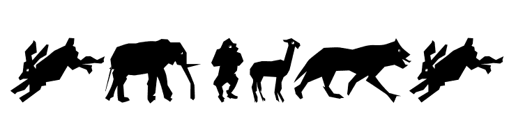 CubismCreatures  Free Fonts Download