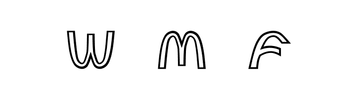 Golden Arches  Free Fonts Download